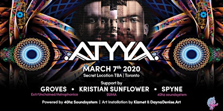 ATYYA w/ Groves, Kristian Sunflower, & Spyne primary image