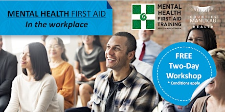 Thursday 27th & Friday 28th February- Mental Health First Aid in the Workplace (2-Day Workshop) primary image