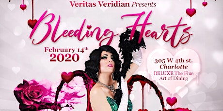 "Bleeding Hearts Burlesque"  Presented by Veritas Veridian. February 14th! primary image