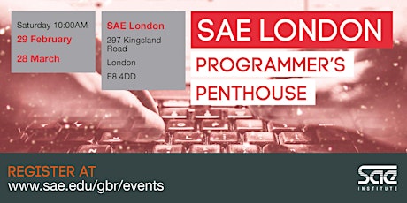 SAE London: Programmer's Penthouse primary image