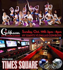 Cheerleader Game Day Watch Party - Giants vs. Cowboys primary image