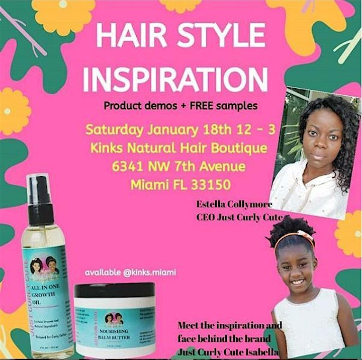 Young Girls Natural Hair Styling Inspiration Product Demo