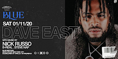1/11- DAVE EAST LIVE @ *BLUE MIDTOWN*  primary image