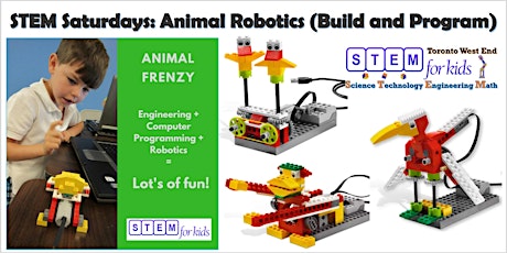 STEM Saturday Programs: Animal Robotics For Children Age 4-6 primary image