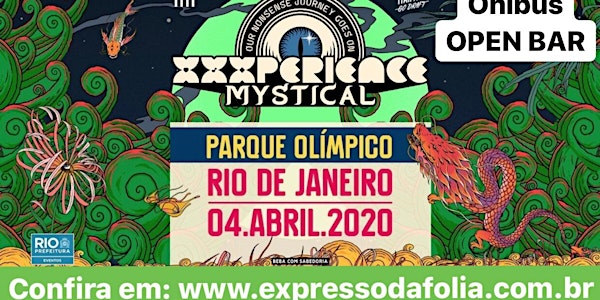 ONIBUS OFICIAL para XXXPERIENCE Rio 2020