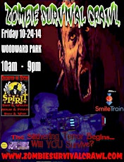 Halloween Festival & Zombie Survival Crawl primary image