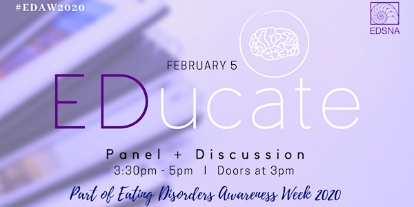 ED_ucate : Eating Disorders Panel & Discussion