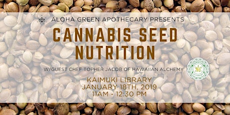 Cannabis Seed Nutrition