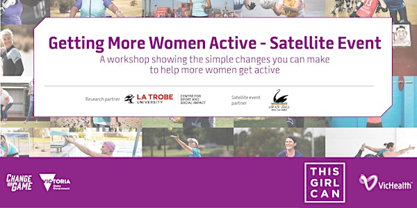Getting More Women Active - Swan Hill Satellite Event