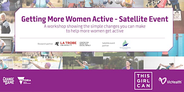 Getting More Women Active - Warrnambool Satellite Event