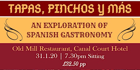Tapas, Pinchos y Mas - Spanish Tasting Evening, Newry