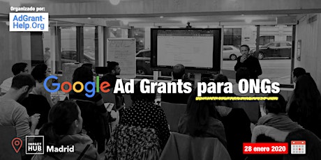 Imagen principal de Google Ad Grants para ONG's Madrid
