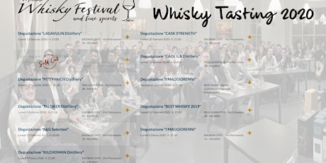 Immagine principale di Degustazioni Whisky 2020 by Milano Whisky Festival 