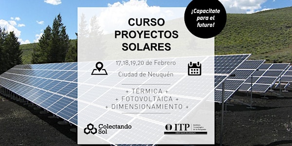 Curso de Proyectos Solares// Febrero Neuquén 2020