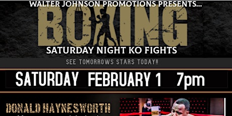 Saturday Night KO Fights primary image