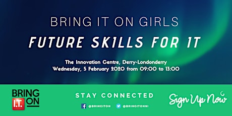 Bring IT On Girls Event - Future Skills for IT (DERRY) primary image