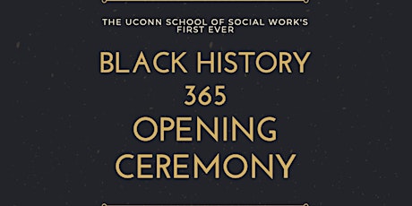 Black History 365 Campaign: Opening Ceremony primary image