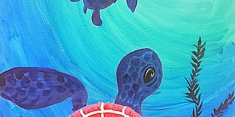 Sea Turtle Painting at Brennan's primary image