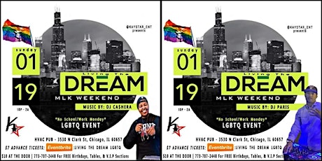 MLK Weekend - "Living The Dream" Lgbtqia Party primary image