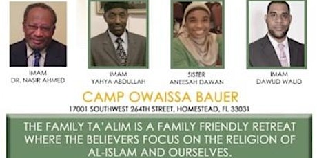 2020 Imam Khalid A. Salahuddin, Sr. Family Ta'alim and Retreat primary image