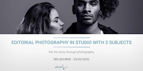 Editorial Photography in Studio with 2 Subjects - 23/02/2020 - Melbourne primary image