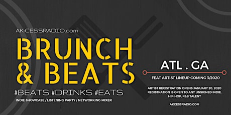 BRUNCH & BEATS- Presented by AK:CESS Media Group primary image