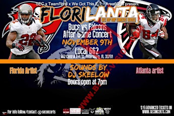 FloriLanta: SEC Hip Hop Series (Bucs Falcons After Game Concert) primary image