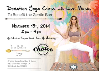 Donation Yoga Class with Live Music primary image