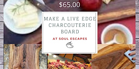 Make a Live Edge Charcouterie board primary image
