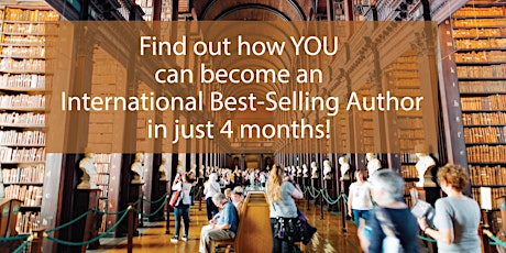 Find out how to become an International Best- Selling Author primary image