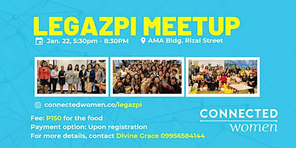 #ConnectedWomen Meetup - Legazpi (PH) - January 22