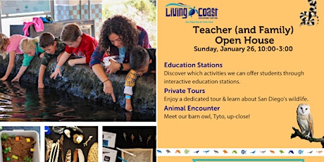 Living Coast Teacher Open House primary image