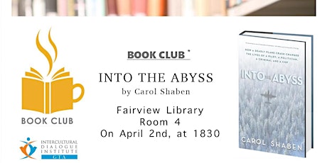 Imagem principal do evento BOOK Club: Into the abyss : how a deadly plane crash changed the lives of ?