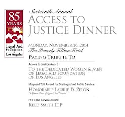 16th Annual Access to Justice Dinner primary image