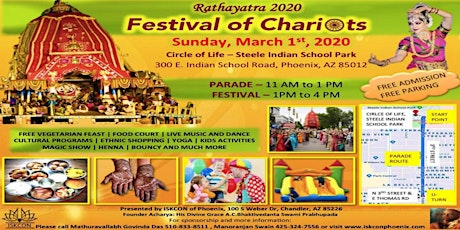Festival of Chariots-Jagannath Rathayatra primary image