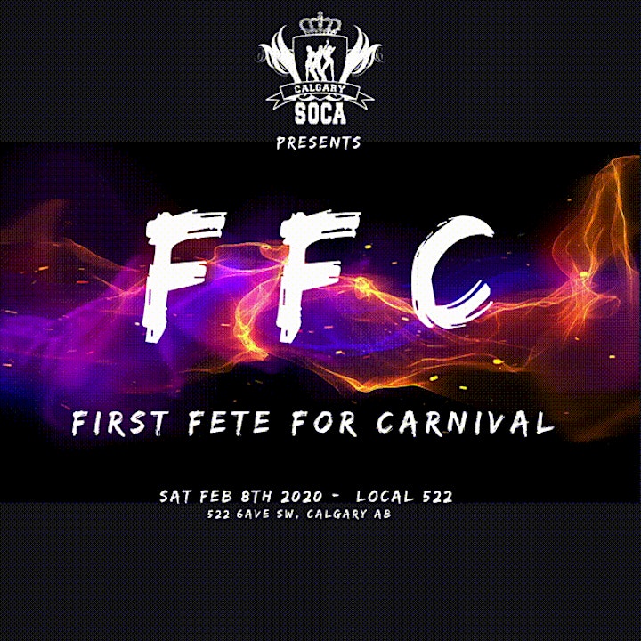 F.F.C - First Fete for Carnival 2020 image