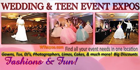 FREE WEDDING QUINCEANERA  ALL EVENT EXPO! SUNDAY 11/16/14 @ Anaheim Clarion Hotel Anaheim Resort primary image
