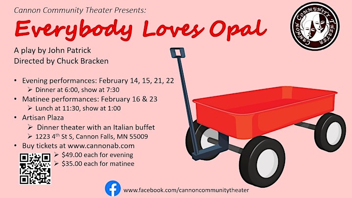 Cannon Community Theater: Everybody Loves Opal image