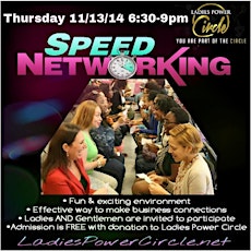 Ladies Power Circle presents SPEED NETWORKING primary image