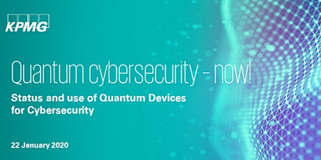 Quantum cybersecurity - now! primary image