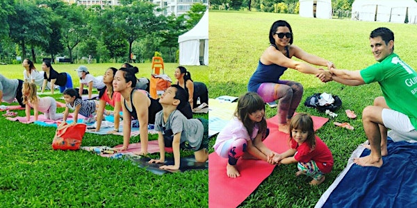 Complimentary Outdoor Family Yoga at Bishan Park (Feb 2020)
