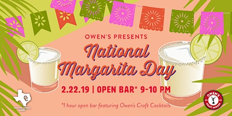 Owen's Presents: National Margarita Day at Concrete Cowboy Austin primary image