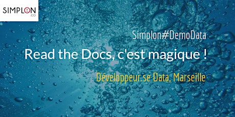 Image principale de SIMPLON#DEMODATA - Read the Docs, c'est magique !