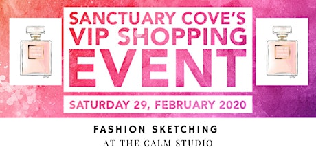 Sanctuary Cove VIP Shopping Event: Fashion Sketching at The Calm Studio primary image