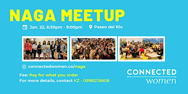 #ConnectedWomen Meetup - Naga (PH) - January 22