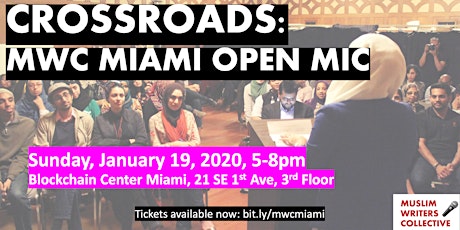MWC Miami January 2020 Open Mic: Crossroads primary image