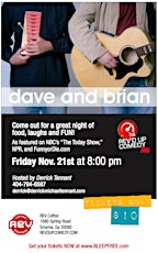 Dave and Brian "BLEEP-FREE" Musical Comedy show at REV Coffee! primary image