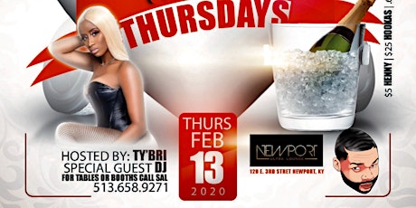 Drink Wit It Thursday Hosted By Ty'Bri primary image