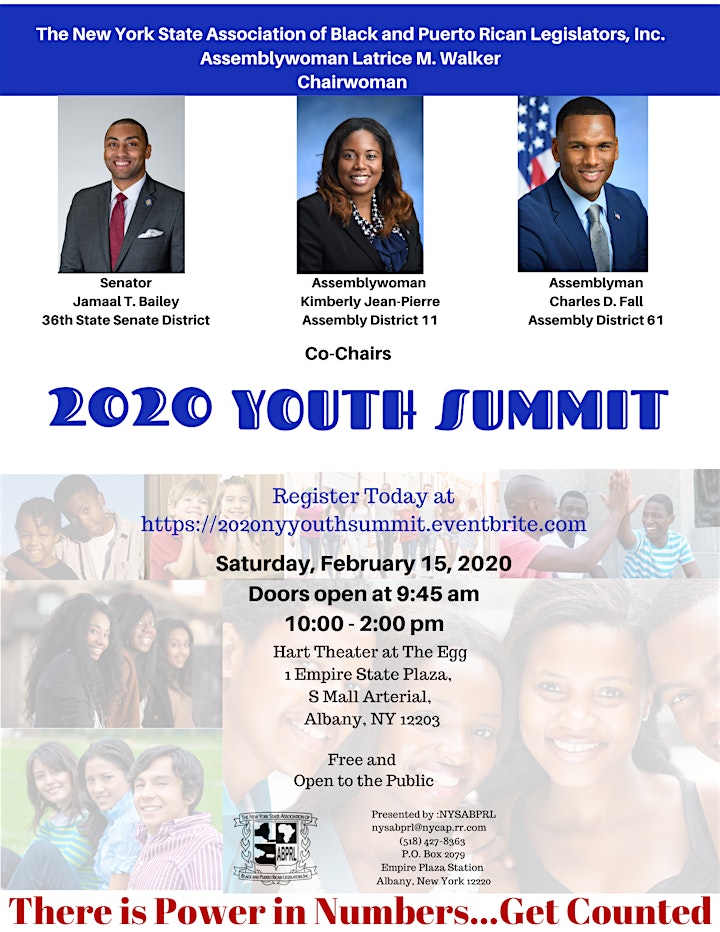 Youth Summit 2020 There is Power in Numbers...Get Counted image