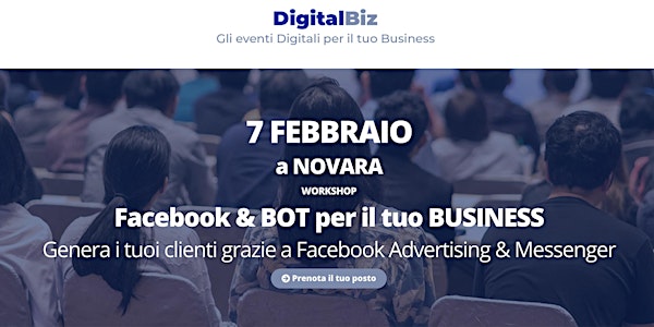 Digital Biz Novara - Facebook & BOT per il tuo BUSINESS​